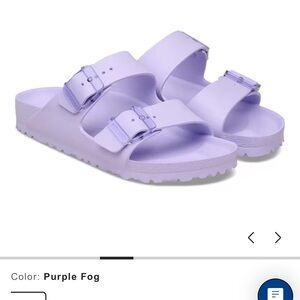 Birkenstock Lavender Purple Fog EVA Arizona Sandals